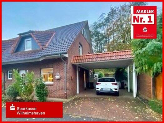 Doppelhaushälfte zum Kauf 309.000 € 5 Zimmer 113,2 m² 319 m² Grundstück Rüstersiel Wilhelmshaven 26386