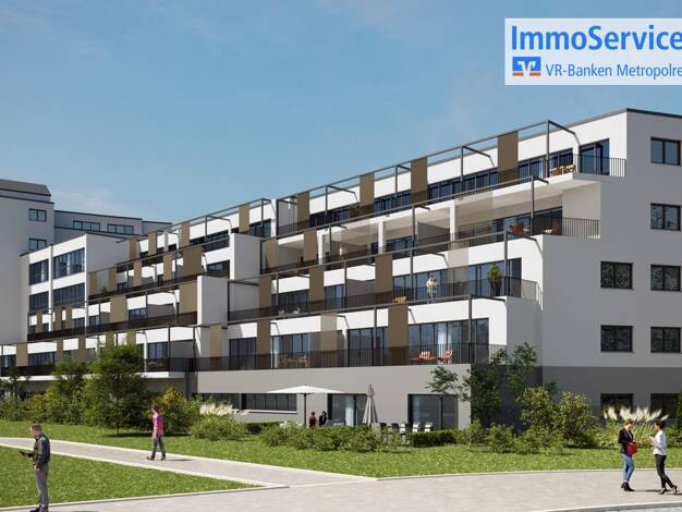 Wohnung zum Kauf - Neubau provisionsfrei 495.401 € 2 Zimmer 77,7 m² 3. Geschoss Merianstr. 32 + 32a Schoppershof Nürnberg 90409