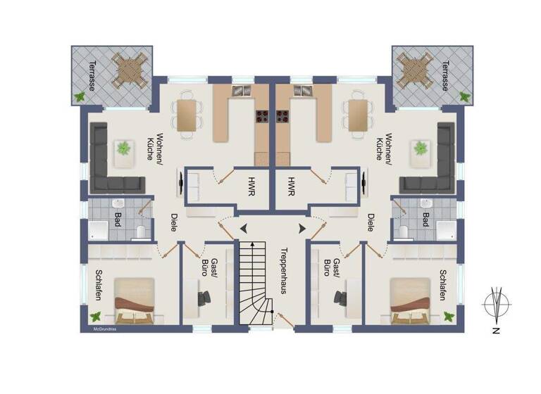 Mehrfamilienhaus zum Kauf 996.000 € 10 Zimmer 268 m² Walle Aurich / Walle 26607