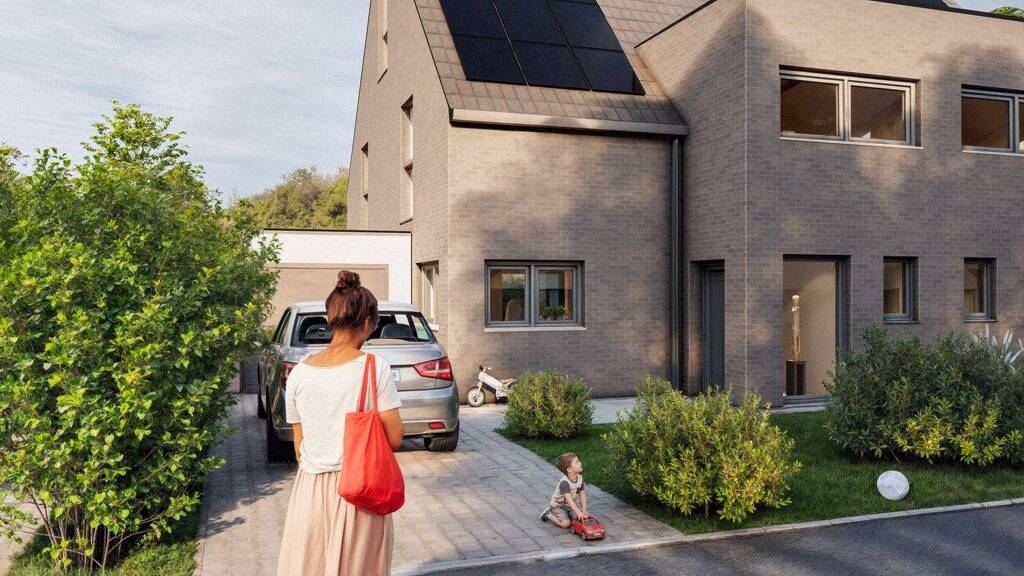 Doppelhaushälfte zum Kauf - Erstbezug 449.500 € 4 Zimmer 120 m² 275 m² Grundstück Roßmühle 23a Hamminkeln 46499