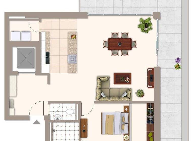 Penthouse zum Kauf 489.000 € 2 Zimmer 108,1 m² Delbrück 33129