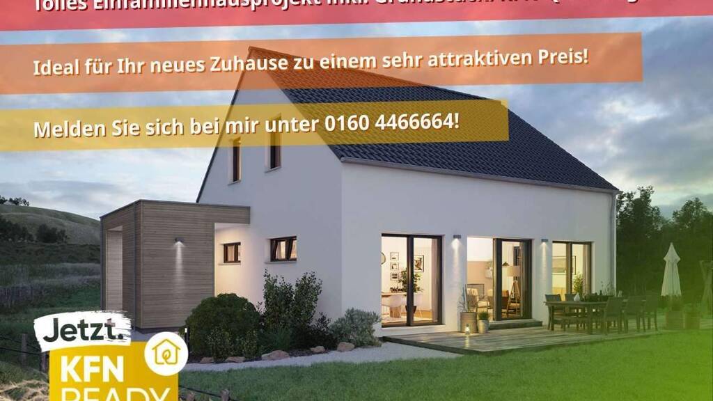 Einfamilienhaus zum Kauf - Erstbezug provisionsfrei 421.099 € 5 Zimmer 162 m² 451 m² Grundstück Münch-Leusel Alsfeld 36304