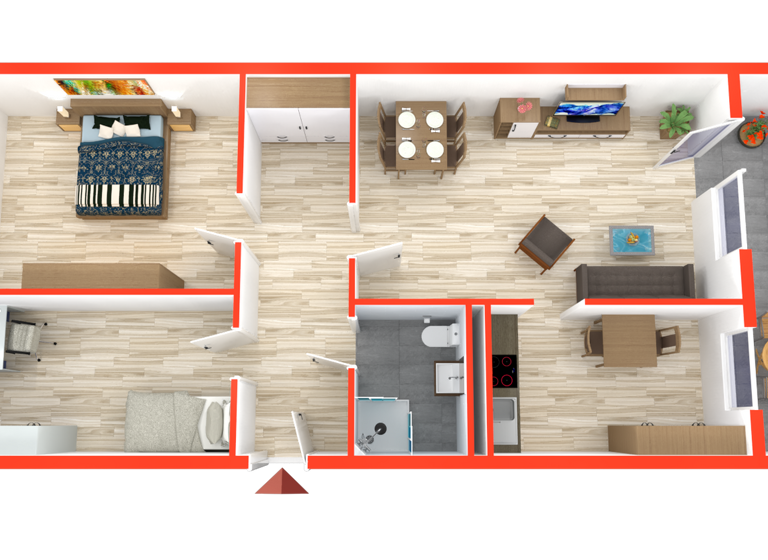 Wohnung zur Miete 367 € 3 Zimmer 70,7 m² 2. Geschoss frei ab sofort Franz-Stephan-Straße 4 Lusan Gera 07549