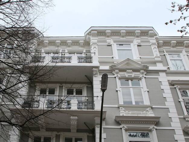 Wohnung zur Miete 1.343 € 1 Zimmer 50 m² 3. Geschoss Rotherbaum Eimsbüttel 20146