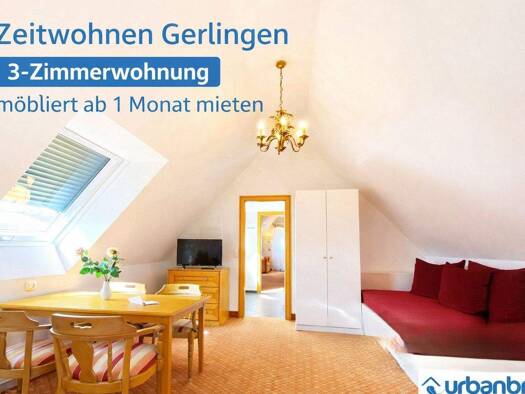 Wohnung zur Miete Wohnen auf Zeit 1.620 € 3 Zimmer 77 m² frei ab 30.09.2026 Kronengasse 0 Gerlingen 70839