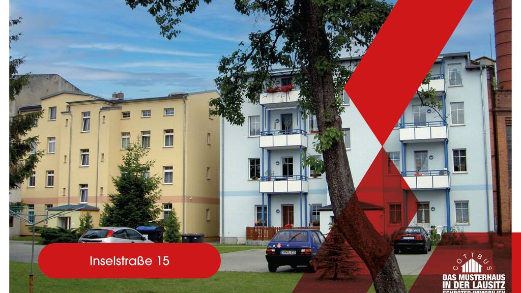 Wohnung zur Miete 365 € 3 Zimmer 66,2 m² frei ab sofort Inselstraße 15 Forst-Stadt Forst (Lausitz) 03149