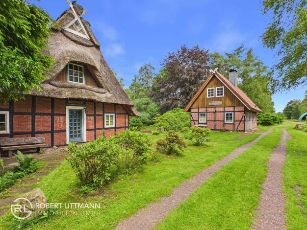 Bauernhaus zum Kauf 497.000 € 3 Zimmer 80 m² 25.225 m² Grundstück Langenhausen Gnarrenburg 27442
