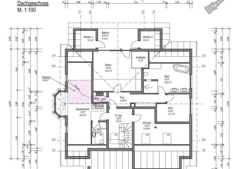Loft zur Miete 1.300 € 4,5 Zimmer 150 m² 1. Geschoss frei ab 01.05.2026 Ellhofen Weiler-Simmerberg 88171