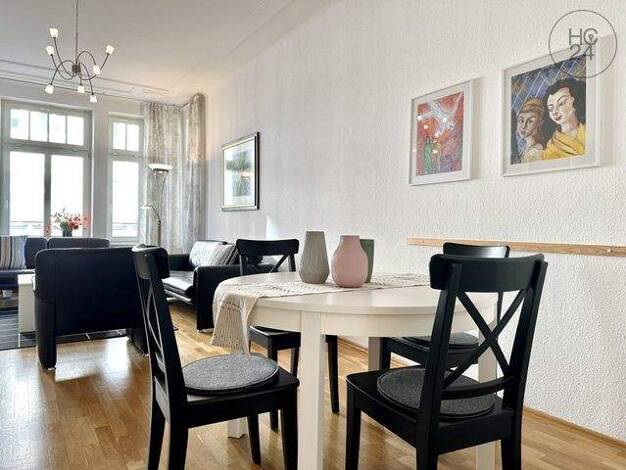 Wohnung zur Miete Wohnen auf Zeit 1.650 € 3 Zimmer 90 m² frei ab 01.03.2026 Zentrum-West Leipzig 04109