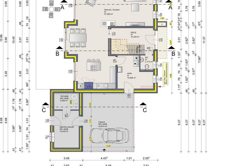 Einfamilienhaus zum Kauf - Erstbezug provisionsfrei 459.000 € 4 Zimmer 154 m² Haselünne 49740