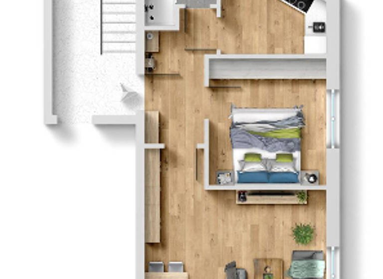 Wohnung zum Kauf 189.000 € 2,5 Zimmer 54 m²<br/>Wohnfläche Neckartenzlingen 72654