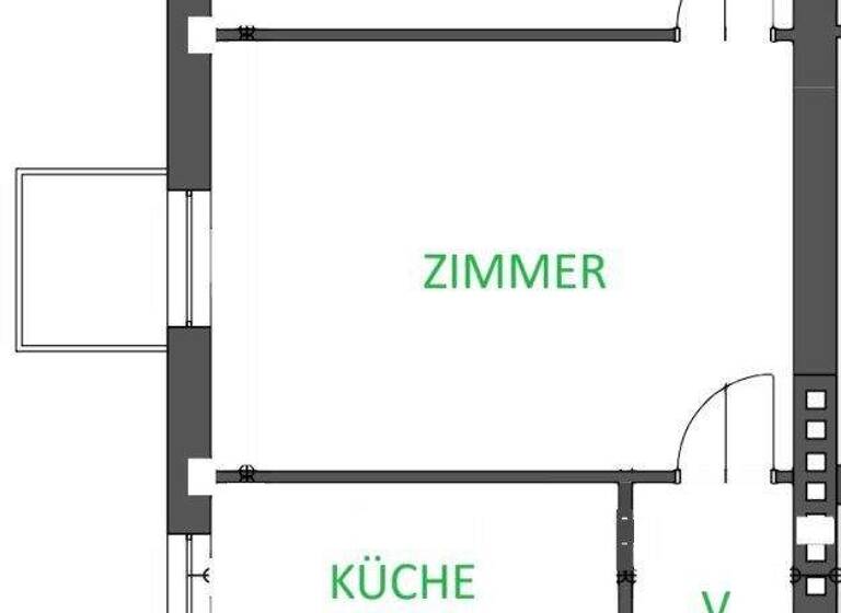Wohnung zum Kauf 165.000 € 2 Zimmer 2. Geschoss Wiener Straße 60a Lend Graz 8020
