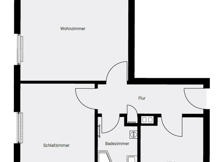 Wohnung zur Miete 302 € 2 Zimmer 45,8 m² EG Am Schützenplatz 15 Schöppenstedt 38170