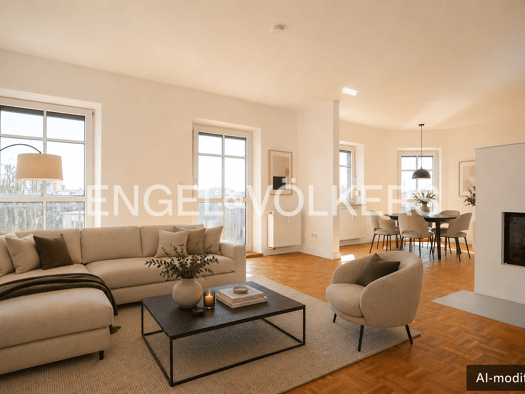 Wohnung zum Kauf 398.000 € 3 Zimmer 106 m² 4. Geschoss Rennweg Weiterer Innenstadtgürtel West / Nord / Ost 90489