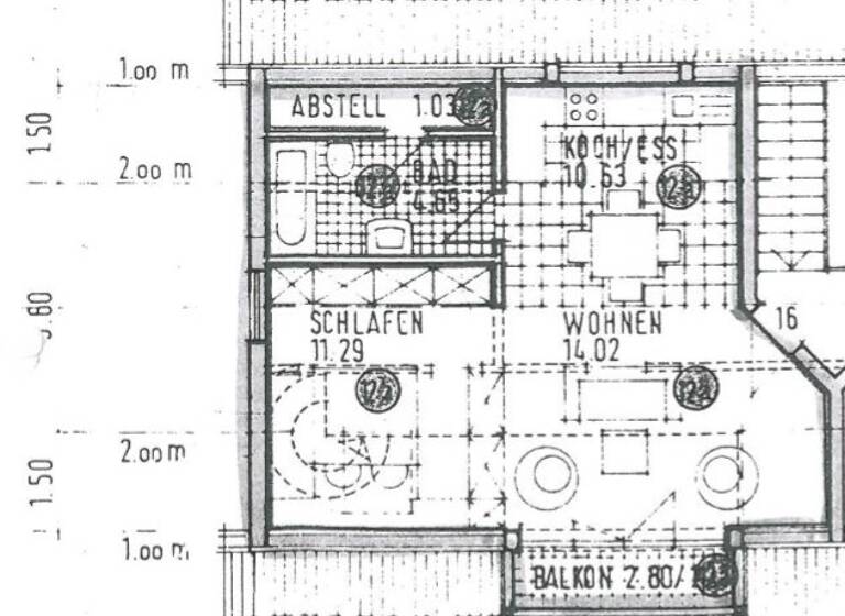 Wohnung zur Miete 650 € 1 Zimmer 42 m² Geschoss 3/4 frei ab 01.06.2026 Allmendweg 14 Bötzingen 79268
