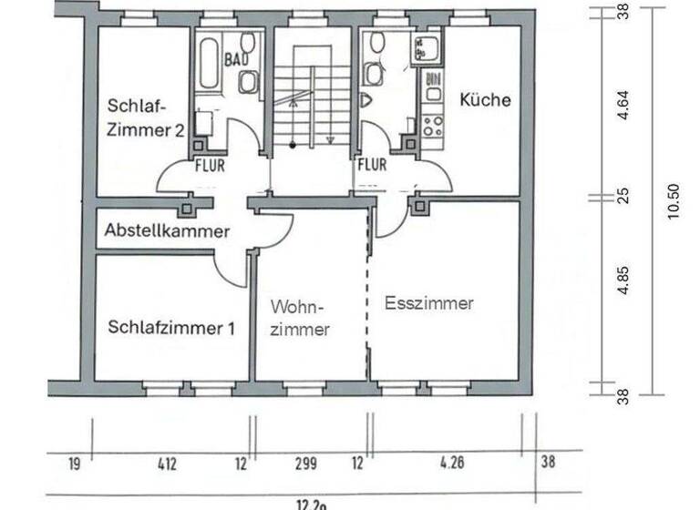 Wohnung zum Kauf provisionsfrei 370.000 € 3,5 Zimmer 98 m² 3. Geschoss frei ab 01.03.2026 Ludwig-Feuerbach-Straße 43 Rennweg Nürnberg 90489