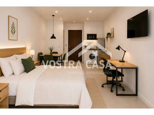 Wohnung zur Miete 1.200 € 1 Zimmer 31 m² Valencia 46002