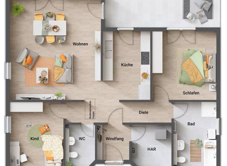 Einfamilienhaus zum Kauf - Neubau 349.465 € 4 Zimmer 108 m²<br/>Wohnfläche 619 m²<br/>Grundstück Limbach-Oberfrohna Limbach-Oberfrohna 09212
