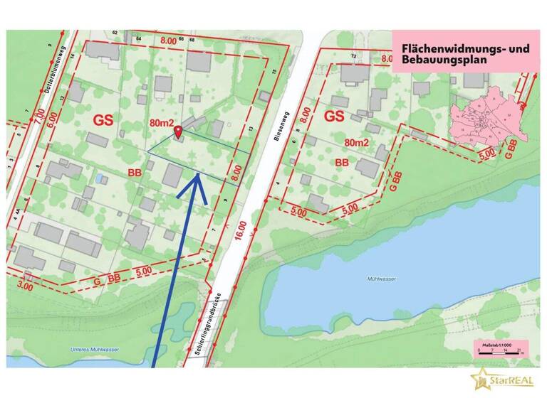Grundstück zum Kauf 750.000 € 807 m² Grundstück Binsenweg Wien 1220