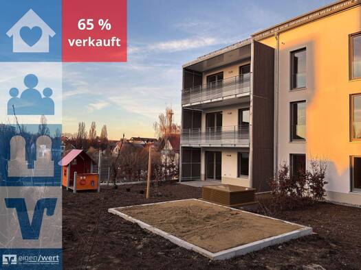 Wohnung zum Kauf - Erstbezug provisionsfrei 612.000 € 3 Zimmer 83,9 m² Markt Schwaben 85570