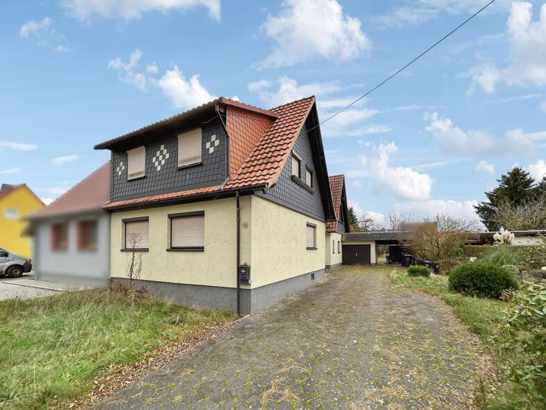 Doppelhaushälfte zum Kauf 150.000 € 6 Zimmer 140 m² 636 m² Grundstück Hötzelsroda Eisenach 99817