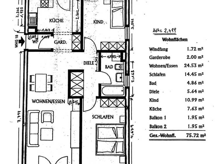 Wohnung zum Kauf 329.000 € 72 m² frei ab sofort Seeleiten Laufen 83410