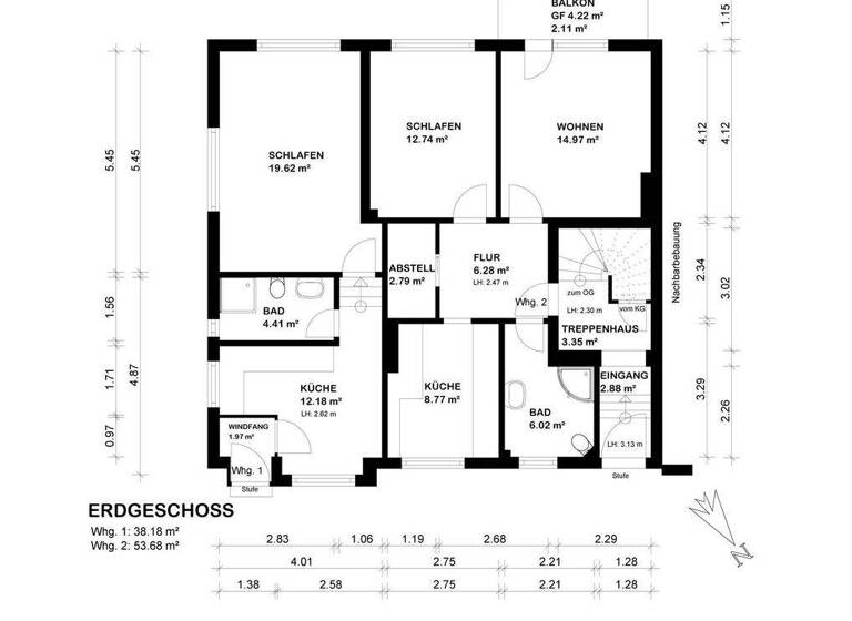 Mehrfamilienhaus zum Kauf 439.000 € 11 Zimmer 268 m² Woltmershausen Bremen 28197