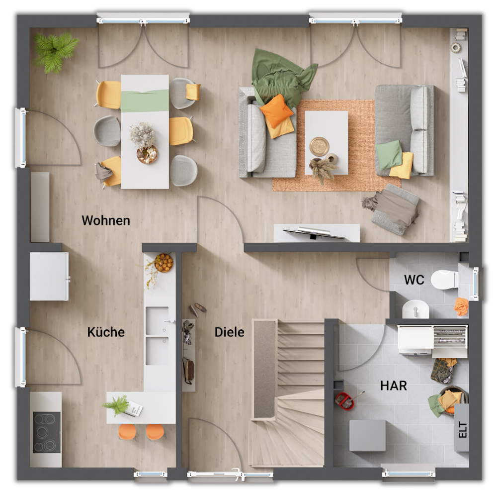 Einfamilienhaus zum Kauf 312.410 € 4 Zimmer 129 m²<br/>Wohnfläche 558 m²<br/>Grundstück Wellen Wellen 39167