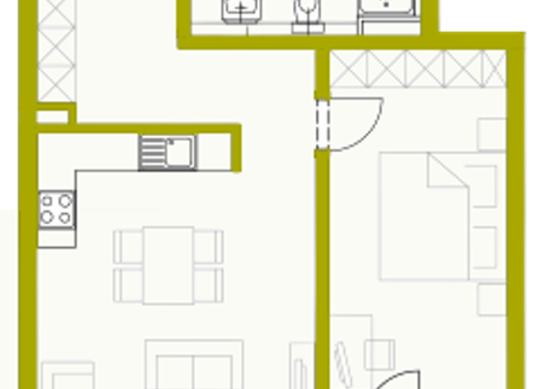 Wohnung zum Kauf provisionsfrei 329.900 € 2 Zimmer 64,8 m² Fließender Sand 3a Großauheim Hanau 63457