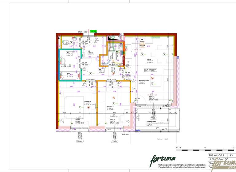 Wohnung zum Kauf - Erstbezug 251.173 € 3 Zimmer 64,8 m² 2. Geschoss Neustifter Straße 6 Kirchberg am Wagram 3470
