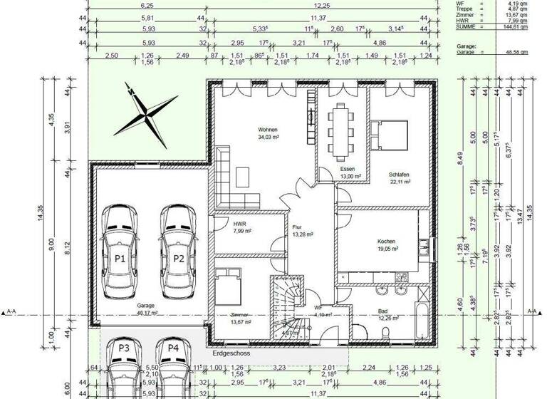 Mehrfamilienhaus zum Kauf 570.000 € 7 Zimmer 222 m² 611 m² Grundstück Rotenburg Rotenburg (Wümme) 27356