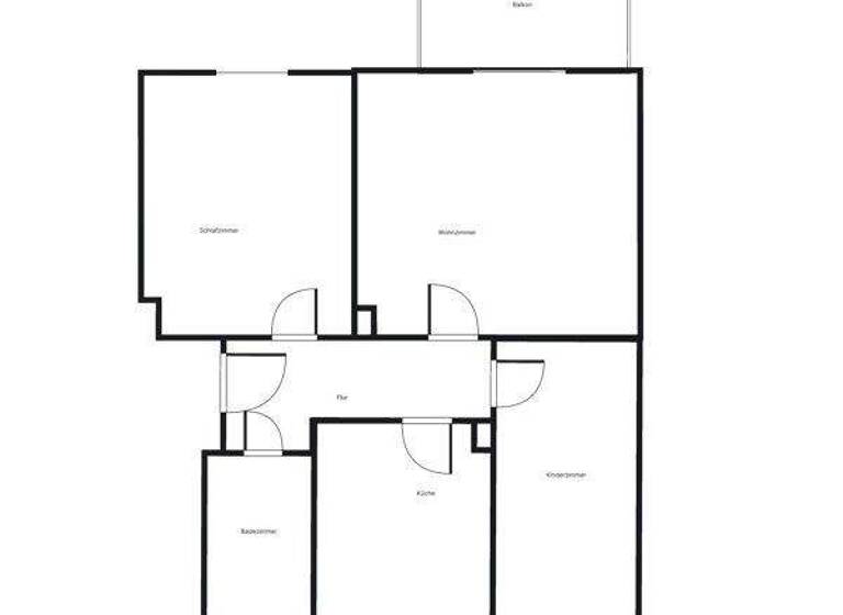 Wohnung zur Miete 698 € 3 Zimmer 68,1 m² 3. Geschoss frei ab 08.03.2026 Frieseweg 12 Braunschweig 38126
