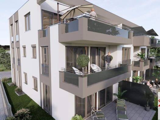 Wohnung zum Kauf - Neubau provisionsfrei 609.000 € 4 Zimmer 91 m² Malmsheim Renningen 71272