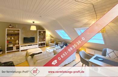 Wohnung zur Miete 640 € 3,5 Zimmer 100 m² Dachgeschoss, EG frei ab sofort Kell am See 54427