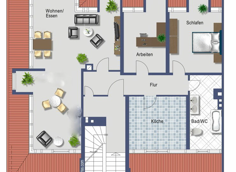 Maisonette zum Kauf 375.000 € 4 Zimmer 118 m²<br/>Wohnfläche 2.<br/>Geschoss Erlenstegen Nürnberg 90491