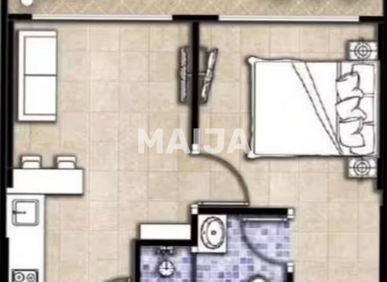 Studio zum Kauf 36.947 € 2 Zimmer 36 m² 1. Geschoss Mai Khao Soi 5 Thalang 83110
