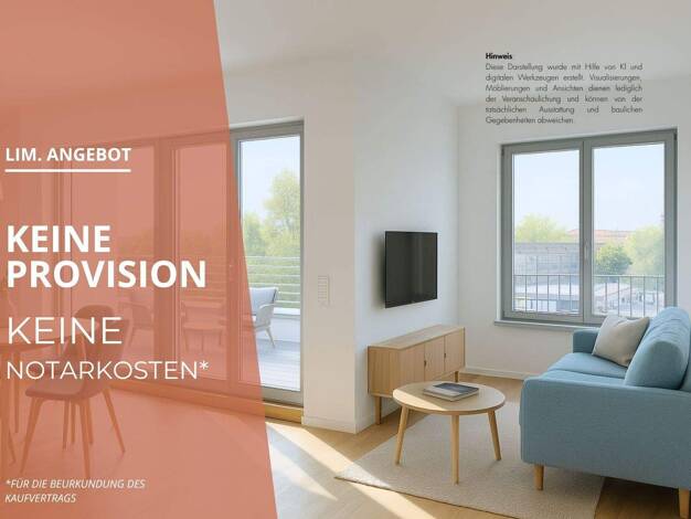 Penthouse zum Kauf - Erstbezug provisionsfrei 502.000 € 2 Zimmer 61,2 m² 5. Geschoss Charlottenburger Straße 48 Weißensee Berlin 13086