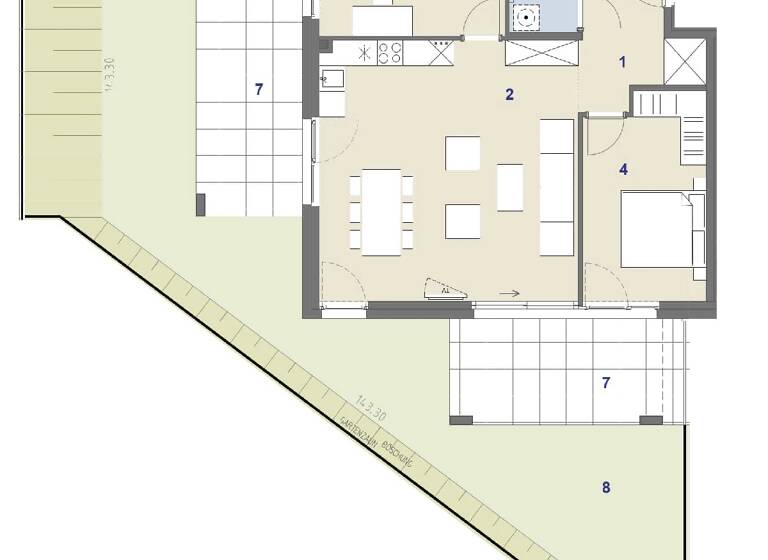 Wohnung zum Kauf 799.000 € 3 Zimmer 78,9 m² Werfelstraße 7 Wien 1170