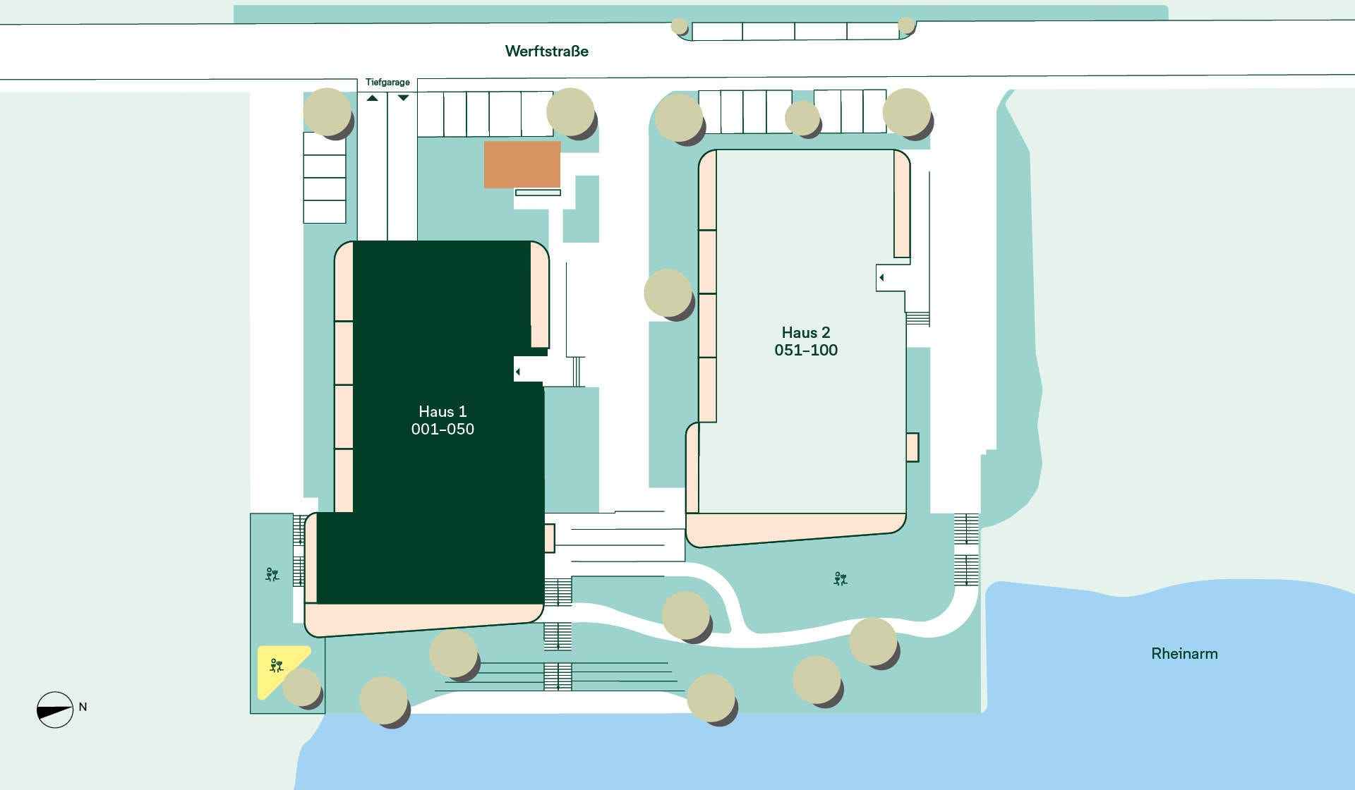 Wohnung zum Kauf provisionsfrei 599.900 € 3 Zimmer 114,6 m²<br/>Wohnfläche 3.<br/>Geschoss Werftstraße 8 Germersheim Germersheim 76726