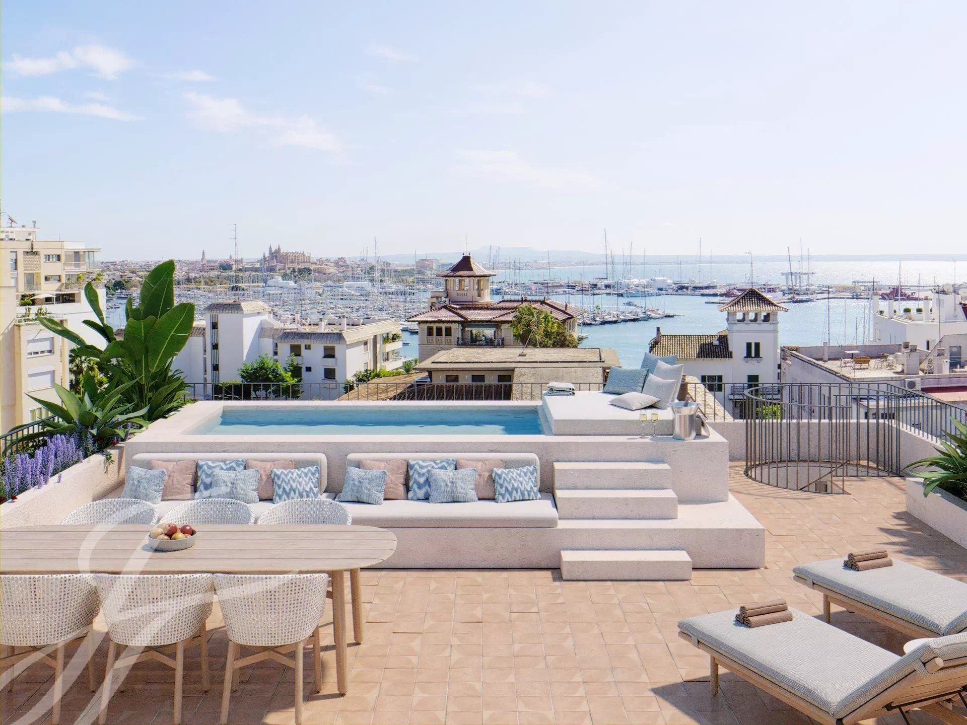 Penthouse zum Kauf provisionsfrei 1.420.250 € 74,5 m²<br/>Wohnfläche 5.<br/>Geschoss Palma de Mallorca 07001