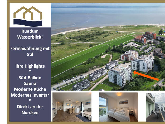 Wohnung zum Kauf 339.000 € 3 Zimmer 78 m² Mellumweg 1 Schillig Wangerland 26434