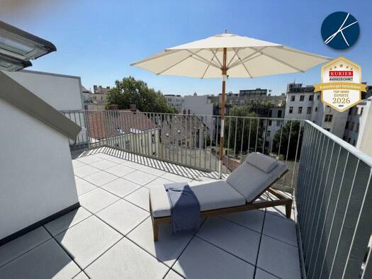 Terrassenwohnung zur Miete - Erstbezug 1.062 € 2 Zimmer 50 m² Floridsdorf 1210