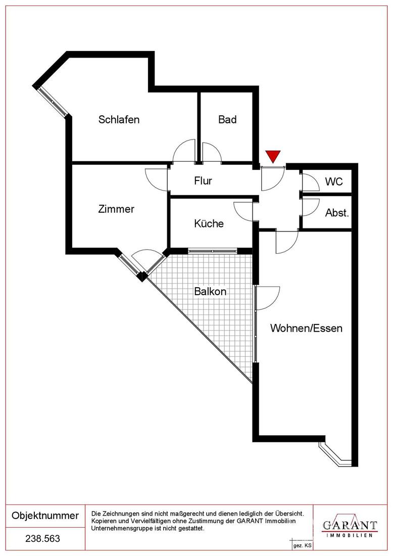 Wohnung zum Kauf 240.000 € 3,5 Zimmer 76 m²<br/>Wohnfläche 1.<br/>Geschoss Salach Salach 73084