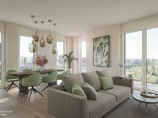 Wohnung zum Kauf - Erstbezug 439.000 € 4 Zimmer 89,8 m² 5. Geschoss Teichäckergasse Eggenberg Graz 8020