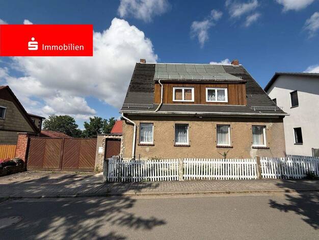 Einfamilienhaus zum Kauf 75.000 € 7 Zimmer 126,9 m² 1.365 m² Grundstück frei ab sofort Eschenbergen 99869