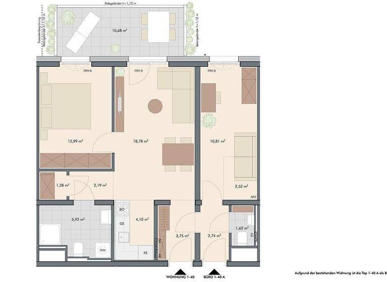 Wohnung zum Kauf - Erstbezug provisionsfrei 403.000 € 3 Zimmer 66,9 m² 4. Geschoss Ludwig-Reindl-Gasse 1, Senekowitschgasse 2 Wien 1220