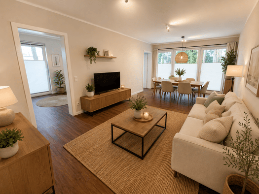 Terrassenwohnung zur Miete 690 € 3 Zimmer 65 m² EG frei ab sofort Mühlenhof 1E Neuenkirchen Neuenkirchen-Vörden 49434