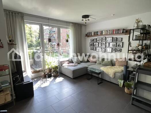 Wohnung zur Miete Tauschwohnung 1.350 € 3 Zimmer 80 m² 2. Geschoss Uhlenhorst Hamburg 22085