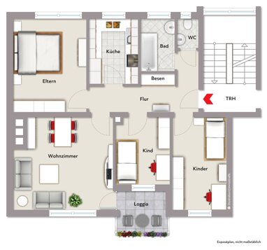 Wohnung zum Kauf 295.000 € 4 Zimmer 76,7 m² Stadtgebiet Landsberg 86899