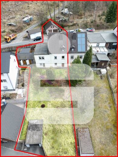 Doppelhaushälfte zum Kauf 75.000 € 6 Zimmer 125 m² 514 m² Grundstück frei ab sofort Tettau Tettau 96355